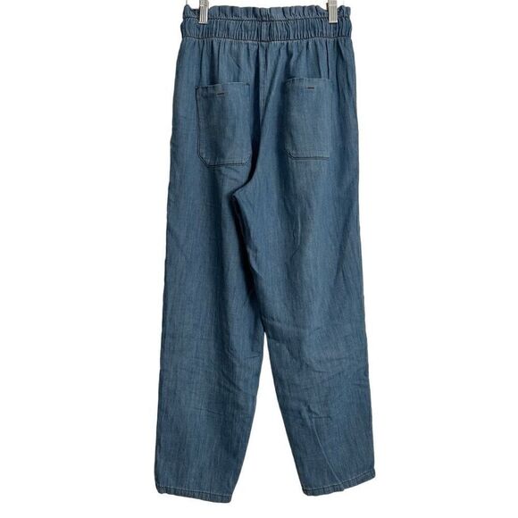 Zara Chambray Tapered Pants XS - Picture 4 of 8